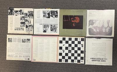 Mixed Lot of 8 Vintage Vinyl Record Albums