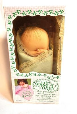 Lot #32 Vintage (1984) Little Sprout Baby Doll - new in box