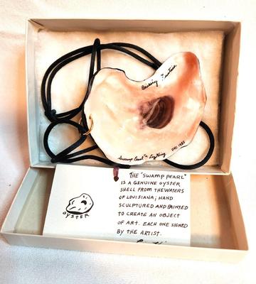 Lot #37 Swamp Pearl Necklace - Liz King Design
