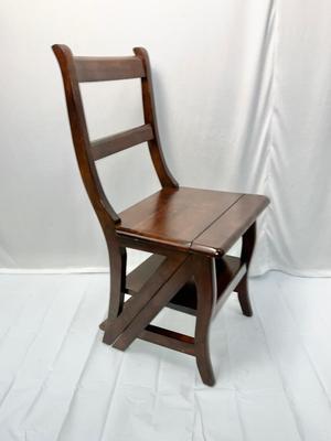 Lot P 630 Convertible Library Ladder Chair