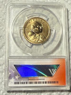 ANACS Certified 2014-D SP-69 Enhanced Uncirculated Native American Sacagawea Dollar as Pictured. FREE DOMESTIC SHIPPING.