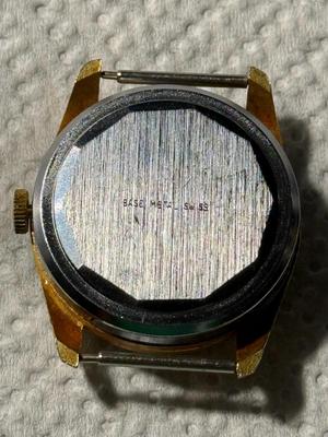 Vintage Official Spiro Agnew Watch by E.G.T.C. More than Likely Needs Repair or Cleaning and Band as Pictured.