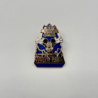 LOT 118J: Disney MGM Studios Collection - Park & Ride Trading Pins (Tower of Terror & Rock 'n' Roller Coaster) w/...