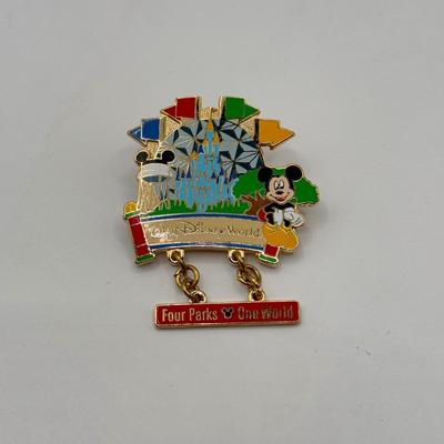 LOT 122J: Disney Mickey Mouse Trading Pins - Poncho, Graduation, Sorcerer Mickey, Walt Disney World & More