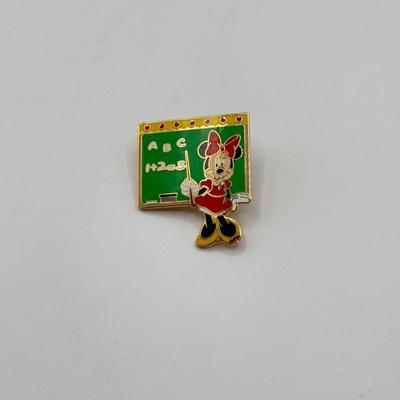 LOT 123J: Disney Trading Pins - Mickey Mouse w/ Firefighter, Mickey's Fire Department Logo, Minnie Mouse Teacher & Nurse