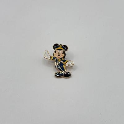 LOT 123J: Disney Trading Pins - Mickey Mouse w/ Firefighter, Mickey's Fire Department Logo, Minnie Mouse Teacher & Nurse