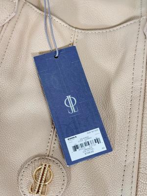 LOT 127B: Jennifer Lopez JLo Cream/Beige Handbag w/ Tag & Dolce & Gabanna Clutch