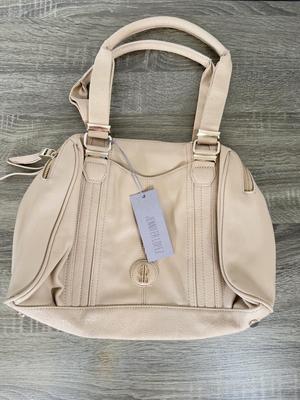 LOT 127B: Jennifer Lopez JLo Cream/Beige Handbag w/ Tag & Dolce & Gabanna Clutch