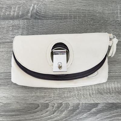 LOT 127B: Jennifer Lopez JLo Cream/Beige Handbag w/ Tag & Dolce & Gabanna Clutch