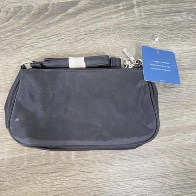 LOT 130B: Disney Bags w/ Tags - Mickey Mouse Wristlets, Eeyore Shoulder Bag, Colorful Roses Mickey Canvas Tote & More