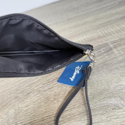 LOT 130B: Disney Bags w/ Tags - Mickey Mouse Wristlets, Eeyore Shoulder Bag, Colorful Roses Mickey Canvas Tote & More