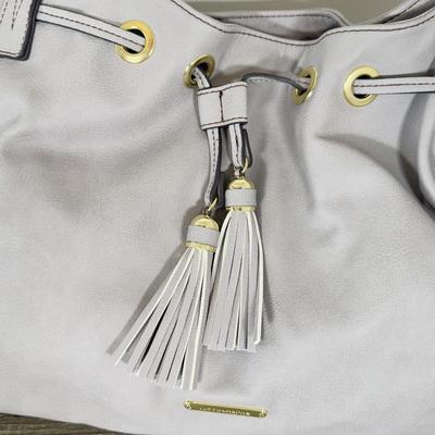 LOT 132B: Casual Grey Purses - Liz Claiborne w/ Tag & Sonoma