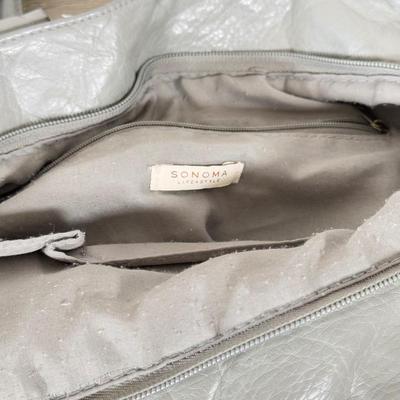 LOT 132B: Casual Grey Purses - Liz Claiborne w/ Tag & Sonoma