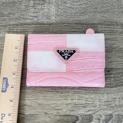 LOT 134B: Pink Purse Collection - Prada Wallet, Heart Bags & Nine West w/ Tag