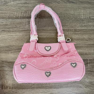 LOT 134B: Pink Purse Collection - Prada Wallet, Heart Bags & Nine West w/ Tag