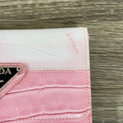 LOT 134B: Pink Purse Collection - Prada Wallet, Heart Bags & Nine West w/ Tag