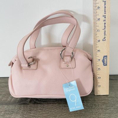 LOT 134B: Pink Purse Collection - Prada Wallet, Heart Bags & Nine West w/ Tag