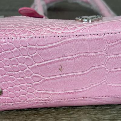 LOT 134B: Pink Purse Collection - Prada Wallet, Heart Bags & Nine West w/ Tag