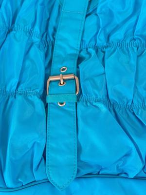 LOT 135B: Purple Guess Bag w/ Tag, Teal Pink Garden Purse & Large Blue Becca Bag