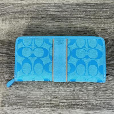 LOT 137B: Three Coach Wallets - One w/ Tag, 2 w/ Paperwork