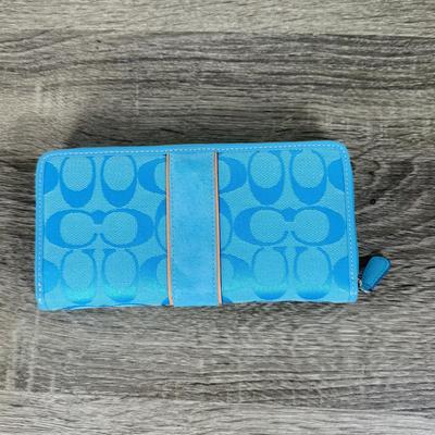 LOT 137B: Three Coach Wallets - One w/ Tag, 2 w/ Paperwork