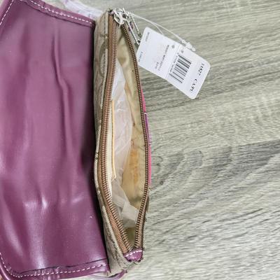 LOT 137B: Three Coach Wallets - One w/ Tag, 2 w/ Paperwork