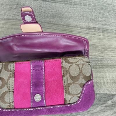 LOT 137B: Three Coach Wallets - One w/ Tag, 2 w/ Paperwork