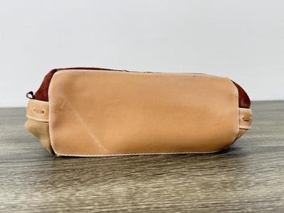 LOT 139B: Y2K Gianni Patchwork Purse, Brown Mudd Shoulder Bag & The Sak Striped Handbag