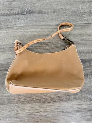 LOT 139B: Y2K Gianni Patchwork Purse, Brown Mudd Shoulder Bag & The Sak Striped Handbag