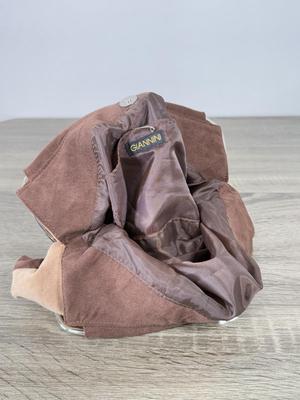 LOT 139B: Y2K Gianni Patchwork Purse, Brown Mudd Shoulder Bag & The Sak Striped Handbag