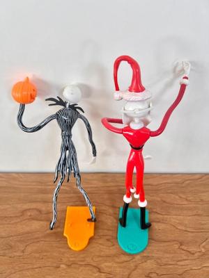 LOT 147B: Disney's Nightmare Before Christmas Collectible Toy Set