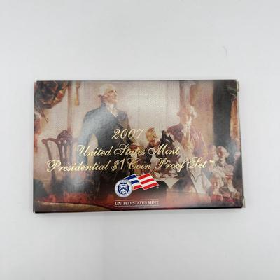 LOT 155B: 2007 United States Mint Silver Proof Set
