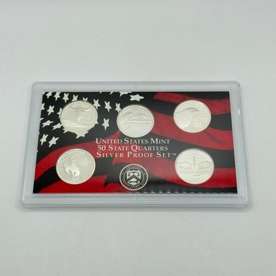 LOT 155B: 2007 United States Mint Silver Proof Set
