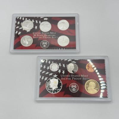 LOT 155B: 2007 United States Mint Silver Proof Set