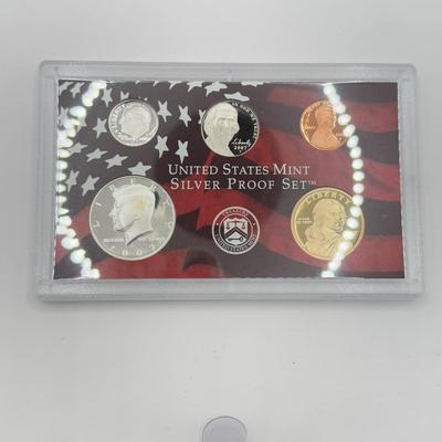 LOT 155B: 2007 United States Mint Silver Proof Set