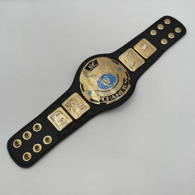 LOT 156J: 2001 Officially Licensed World Wrestling Federation WWF Mini Championship Belt w/ WWF Attitude Sleeve