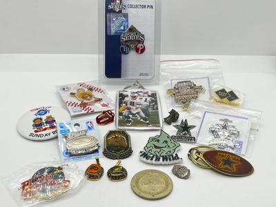 LOT 188J: Assorted Sports Memorabilia and Other Unique Collectibles: Dallas Cowboys, Rolling Stones and More
