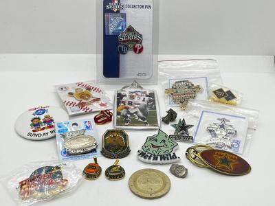 LOT 188J: Assorted Sports Memorabilia and Other Unique Collectibles: Dallas Cowboys, Rolling Stones and More