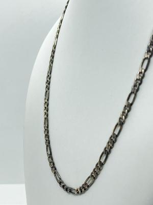 LOT 217J: 18" Sterling Necklace-13.45 Grams