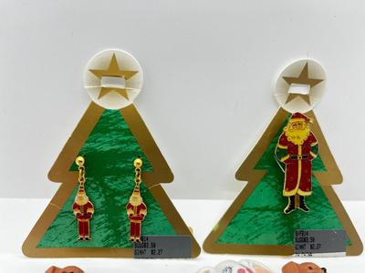 LOT 222J: Assorted Children's and Christmas Jewelry and Accessories: Barbie, Tweety Bird, WWF and More