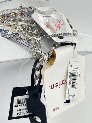 LOT 225J: Beautiful Collection of Costume Necklaces-Some New With Tags