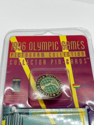 LOT 228J: Olympic and American Flag Pin Collection
