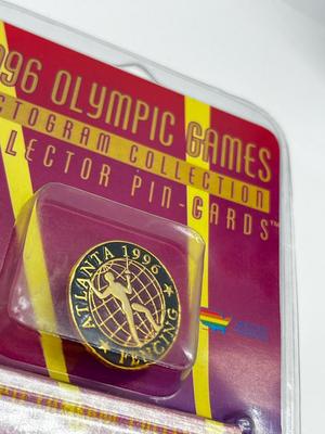 LOT 228J: Olympic and American Flag Pin Collection