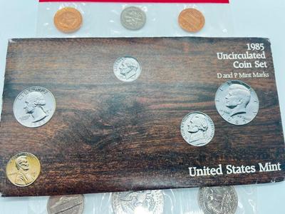 LOT 238J: Large Collection of Uncirculated and Proof US Coin Sets