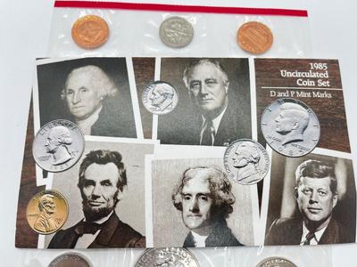 LOT 238J: Large Collection of Uncirculated and Proof US Coin Sets