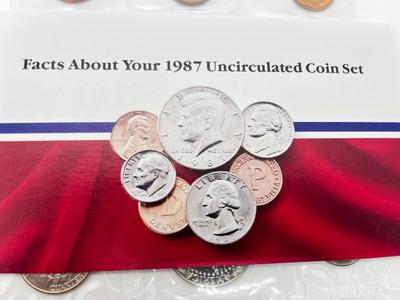 LOT 238J: Large Collection of Uncirculated and Proof US Coin Sets