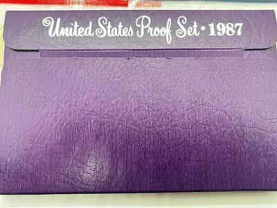 LOT 238J: Large Collection of Uncirculated and Proof US Coin Sets