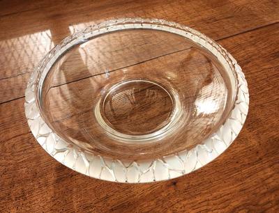 Lot #54 Large Mikasa Crystal Center Bowl