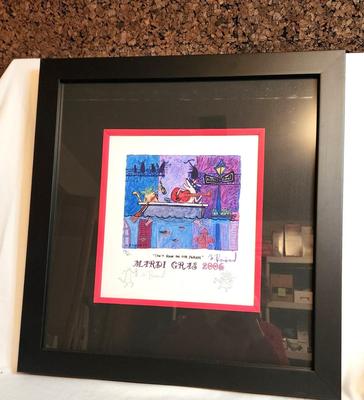 Lot #55 Matt Rinard Dog Print - 2006 - Can't Rain on Our Parade" - limited/signed