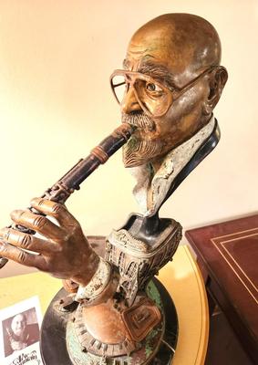 Lot #65 Bronze Sculpture by Artist Paul Wegner "Mr. New Orleans" #1 of a limited edition of 175 - 1993